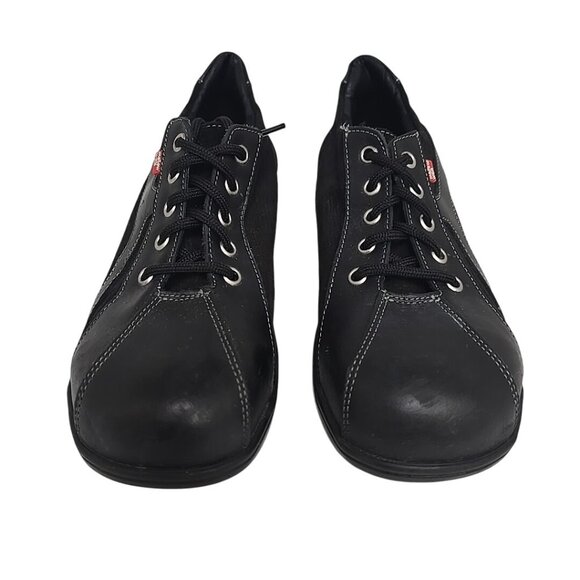 Mellow Walk Women's Daisy Steel Toe Lace Up Work Shoes 420092 Black Size 7M - Picture 5 of 9
